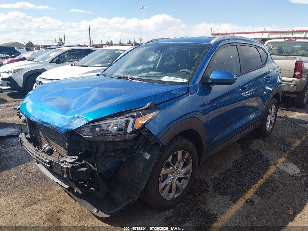 KM8J3CA40KU055764 2019 HYUNDAI TUCSON photo no. 2