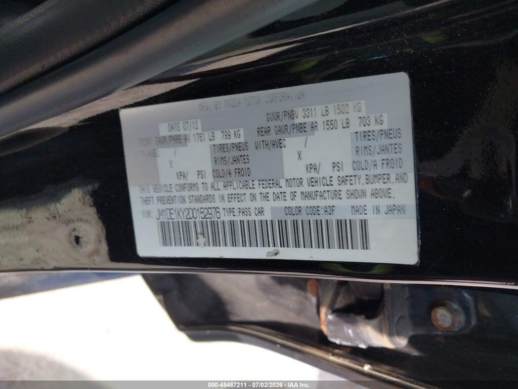 JM1DE1KY2D0152976 2013 MAZDA MAZDA2 photo no. 9