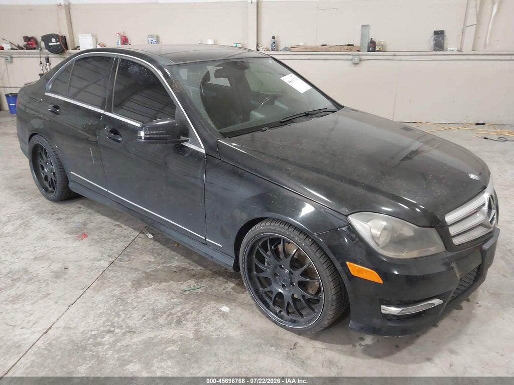 WDDGF8AB2DR244302 2013 MERCEDES-BENZ C 300 photo no. 1