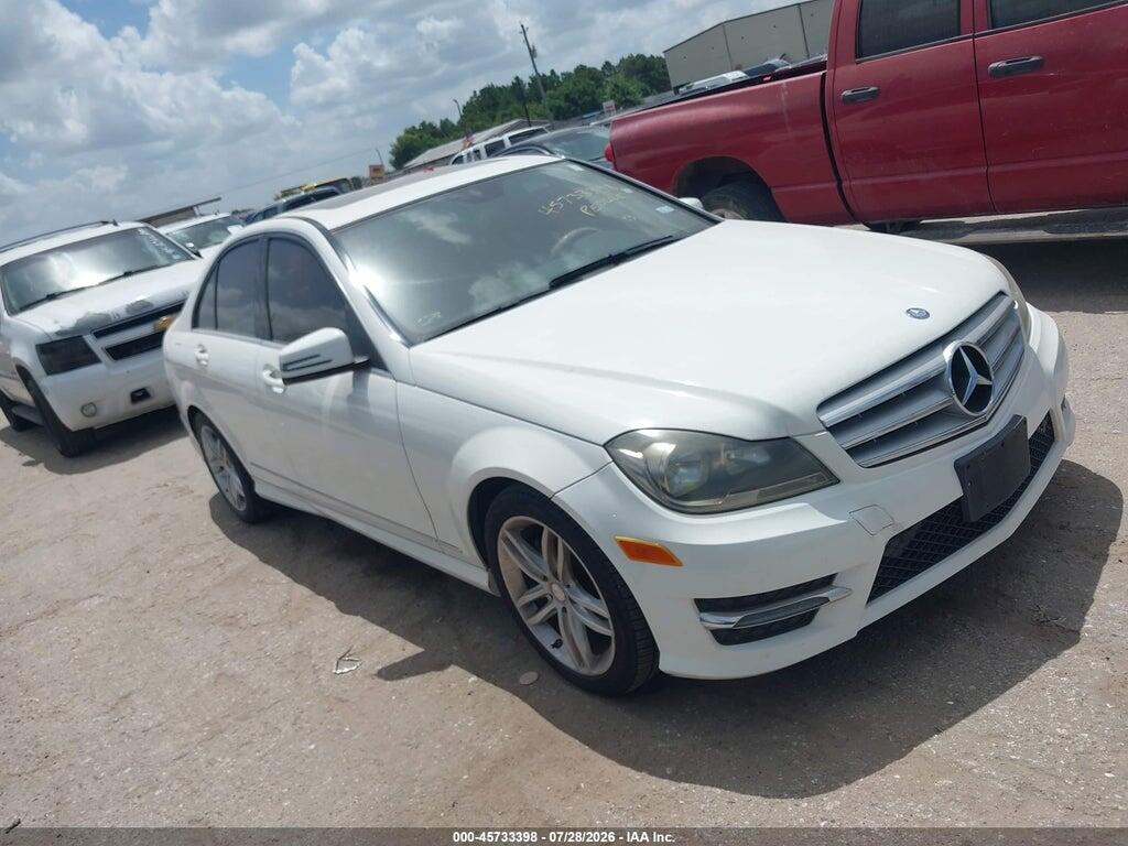 WDDGF4HB0DA864322 2013 MERCEDES-BENZ C 250 photo no. 1