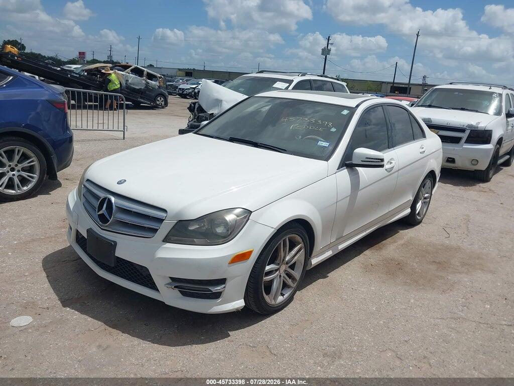 WDDGF4HB0DA864322 2013 MERCEDES-BENZ C 250 photo no. 2
