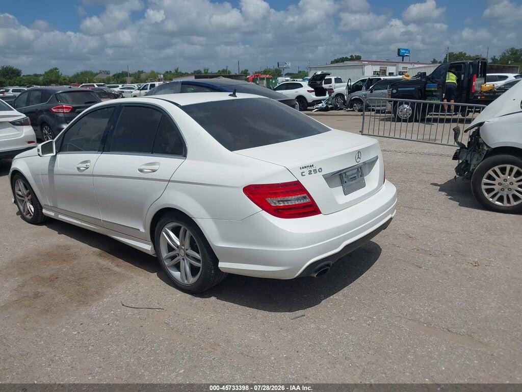 WDDGF4HB0DA864322 2013 MERCEDES-BENZ C 250 photo no. 3