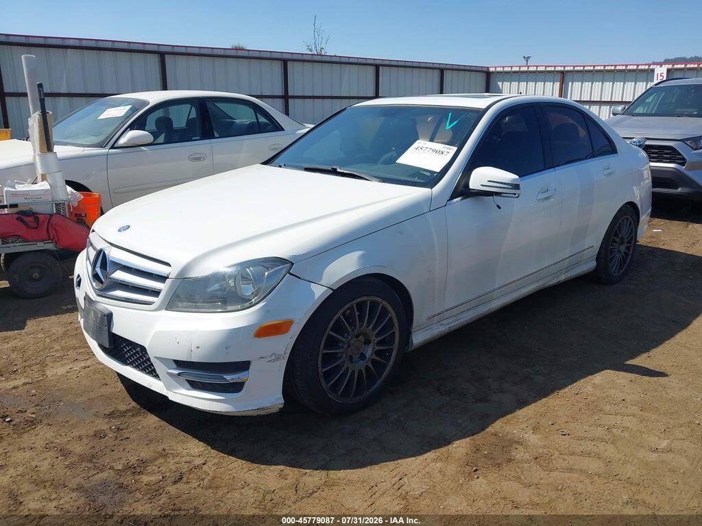 WDDGF4HBXDA851769 2013 MERCEDES-BENZ C 250 photo no. 2