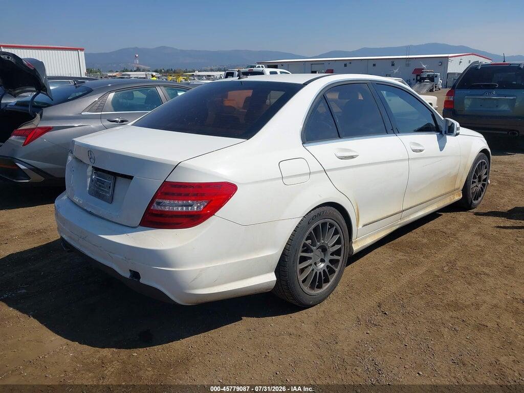 WDDGF4HBXDA851769 2013 MERCEDES-BENZ C 250 photo no. 4