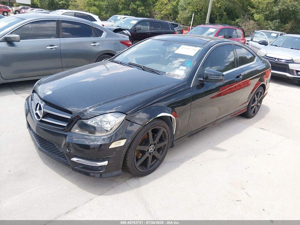 WDDGJ4HB3DG058941 2013 MERCEDES-BENZ C 250 photo no. 2