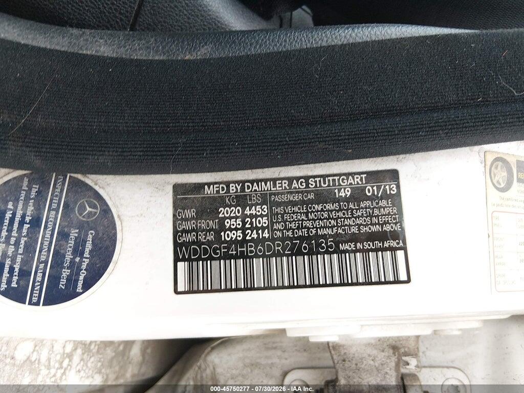 WDDGF4HB6DR276135 2013 MERCEDES-BENZ C 250 photo no. 9