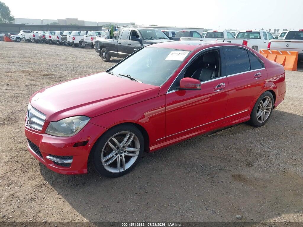 WDDGF4HB9DR283726 2013 MERCEDES-BENZ C 250 photo no. 2