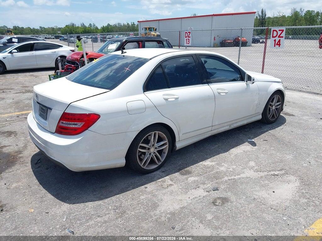 WDDGF4HB5DR285814 2013 MERCEDES-BENZ C 250 photo no. 4