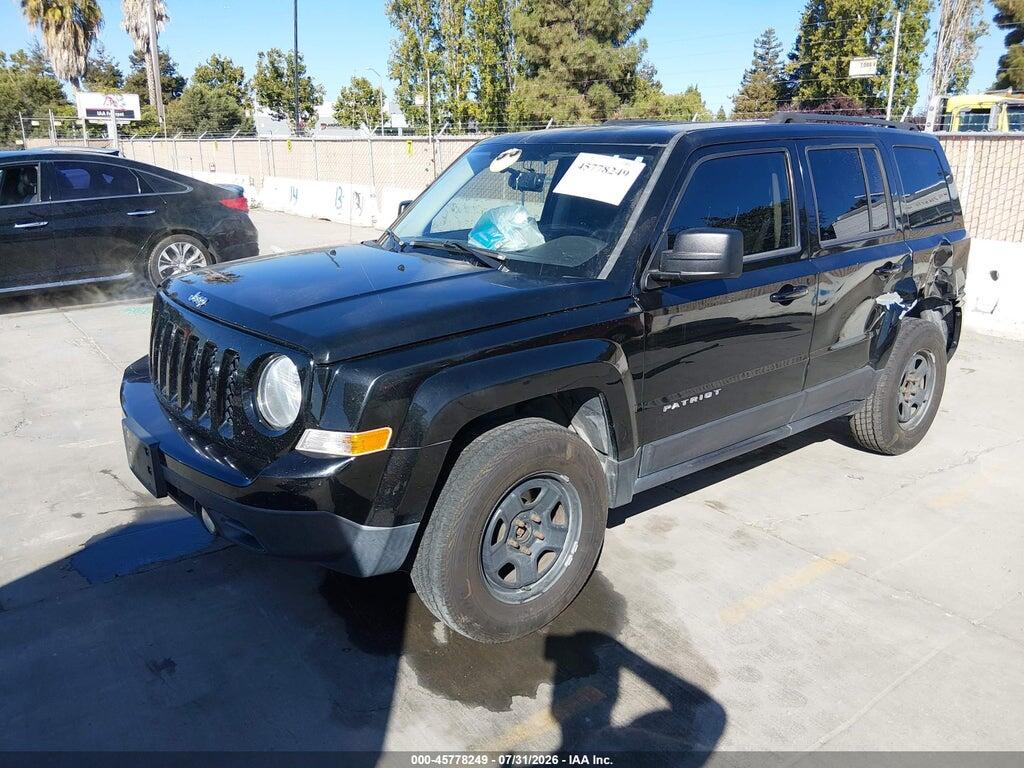 1C4NJRBB9FD155654 2015 JEEP PATRIOT photo no. 2