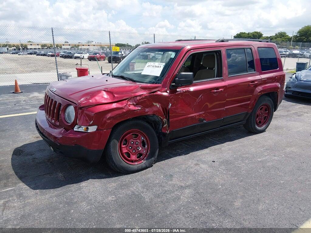 1C4NJPBAXFD235315 2015 JEEP PATRIOT photo no. 2