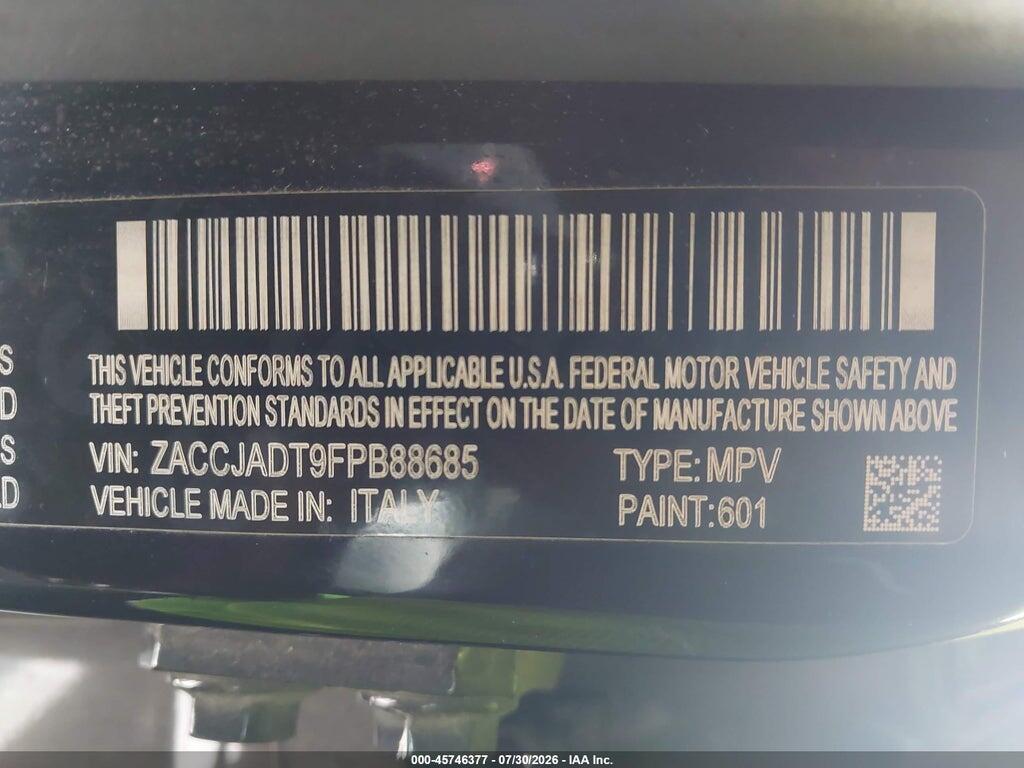 ZACCJADT9FPB88685 2015 JEEP RENEGADE photo no. 9