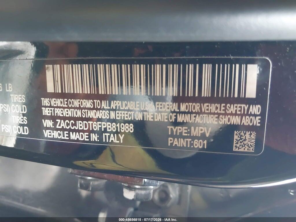 ZACCJBDT6FPB81988 2015 JEEP RENEGADE photo no. 9