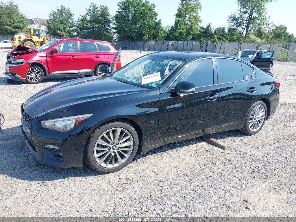 JN1EV7AR9JM436601 2018 INFINITI Q50 photo no. 2
