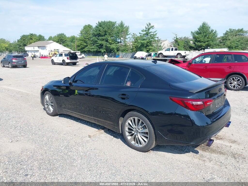JN1EV7AR9JM436601 2018 INFINITI Q50 photo no. 3