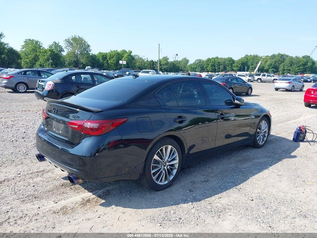 JN1EV7AR9JM436601 2018 INFINITI Q50 photo no. 4