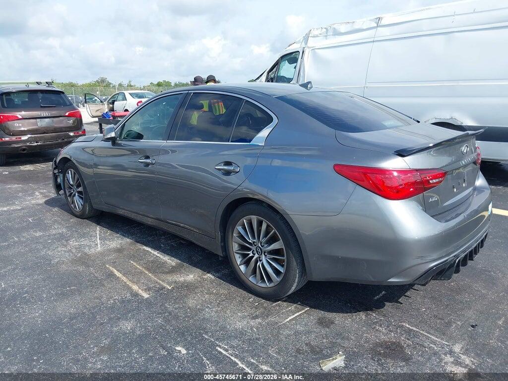 JN1EV7AR3JM440983 2018 INFINITI Q50 photo no. 3