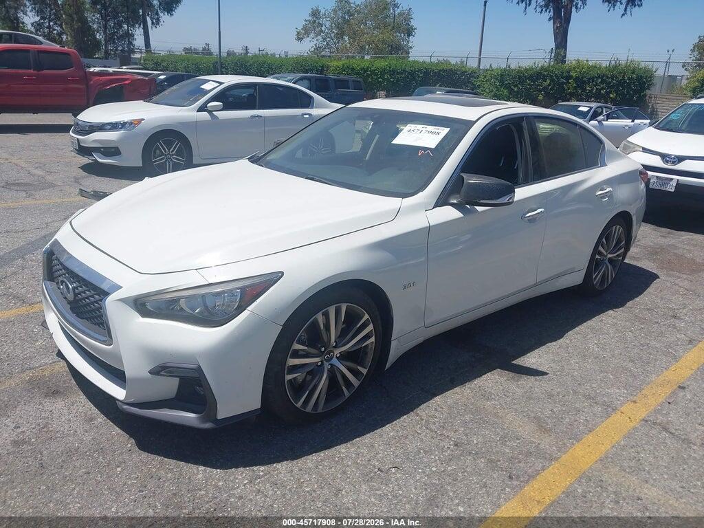 JN1EV7APXJM360885 2018 INFINITI Q50 photo no. 2