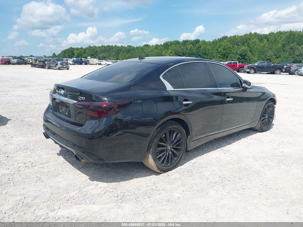JN1EV7AR2JM444927 2018 INFINITI Q50 photo no. 4