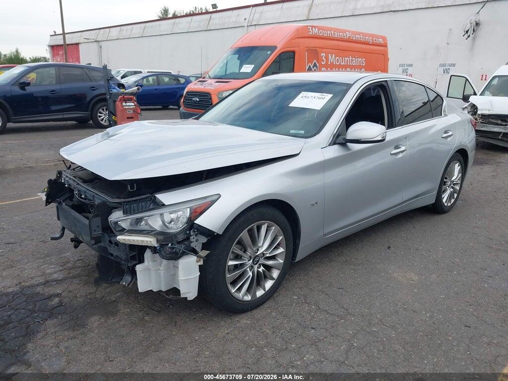 JN1EV7AR7KM558343 2019 INFINITI Q50 photo no. 2