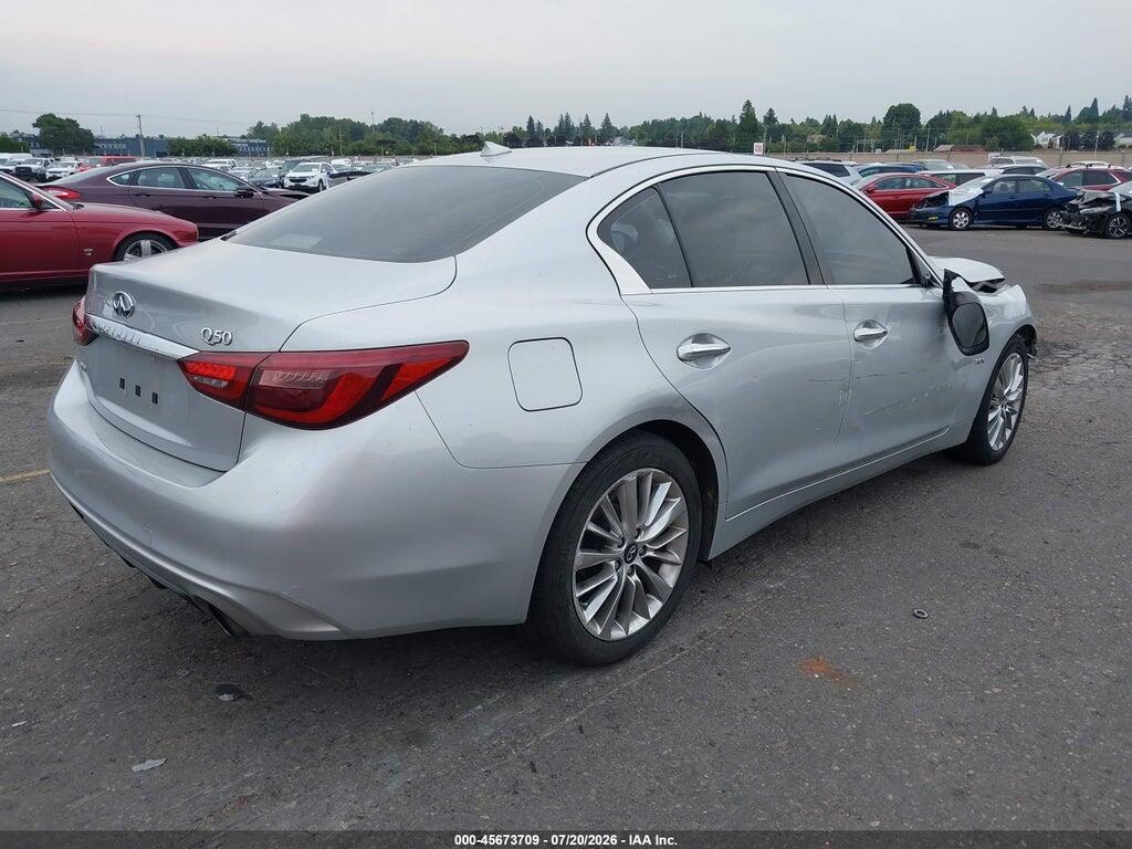 JN1EV7AR7KM558343 2019 INFINITI Q50 photo no. 4