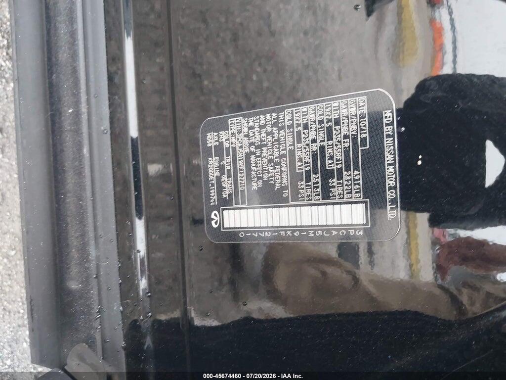 3PCAJ5M19KF127710 2019 INFINITI QX50 photo no. 9