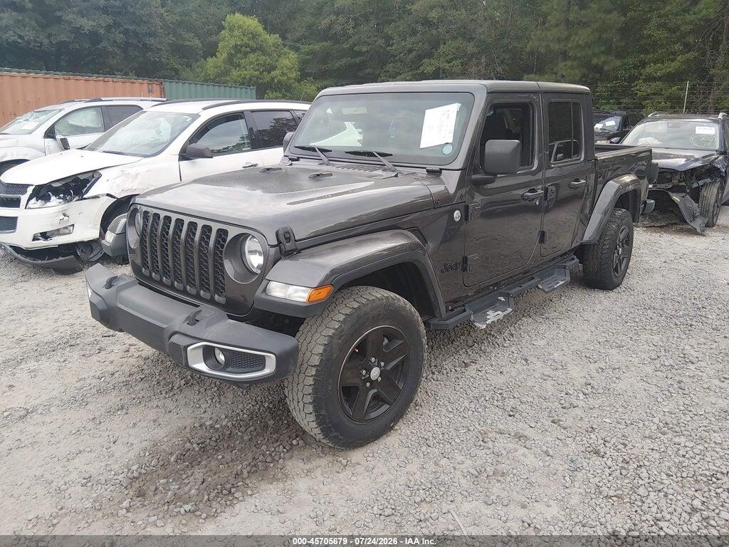 1C6HJTAG3LL210986 2020 JEEP GLADIATOR photo no. 2