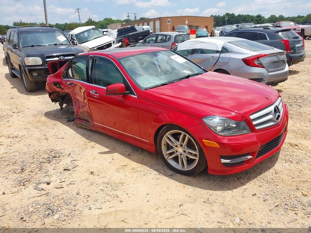 WDDGF4HB4DA790581 2013 MERCEDES-BENZ C 250 photo no. 1