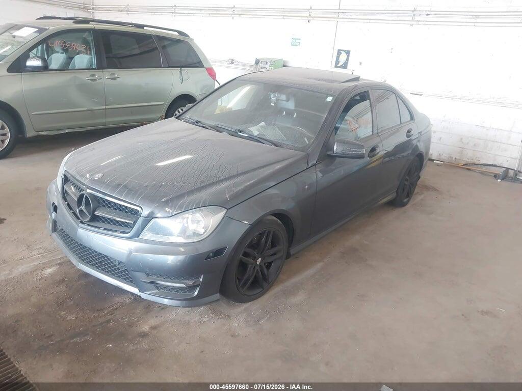 WDDGF8AB8DR245325 2013 MERCEDES-BENZ C 300 photo no. 2