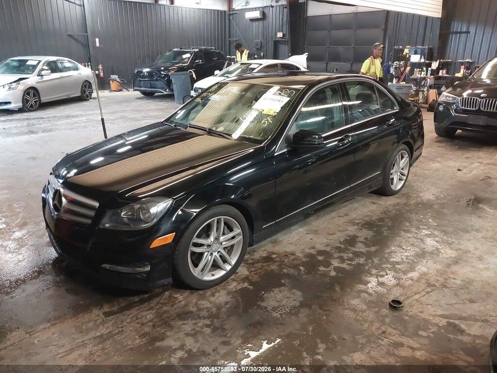 WDDGF8AB1DR250964 2013 MERCEDES-BENZ C 300 photo no. 2