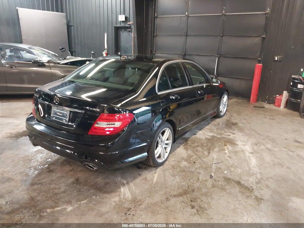 WDDGF8AB1DR250964 2013 MERCEDES-BENZ C 300 photo no. 4