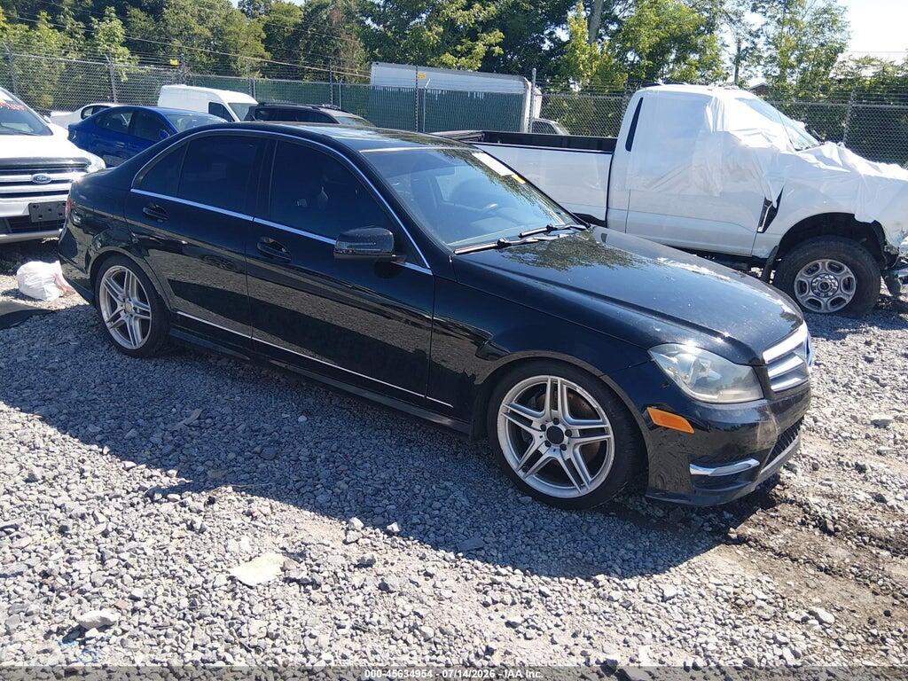 WDDGF8AB2DR267143 2013 MERCEDES-BENZ C 300 photo no. 1