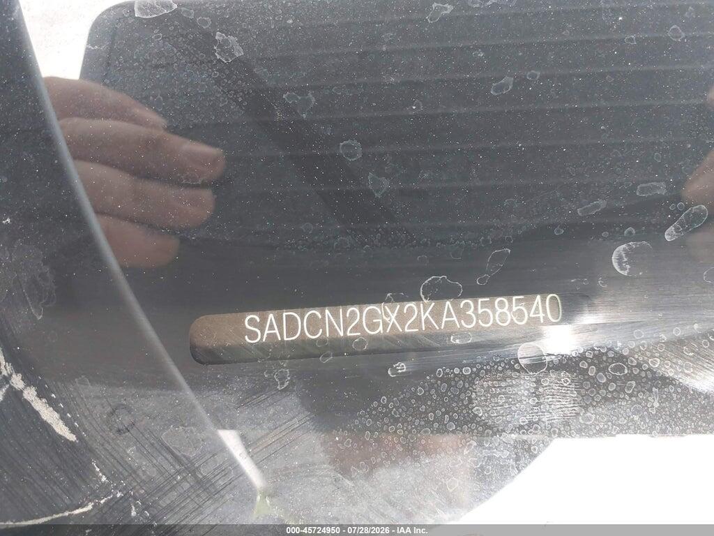 SADCN2GX2KA358540 2019 JAGUAR F-PACE photo no. 9