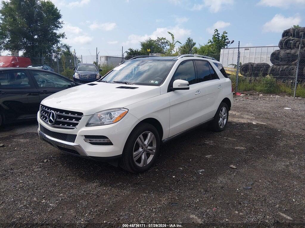 4JGDA5HB5DA117778 2013 MERCEDES-BENZ ML 350 photo no. 2