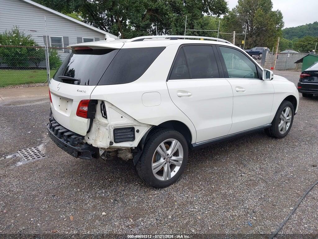 4JGDA5HB3DA143764 2013 MERCEDES-BENZ ML 350 photo no. 4