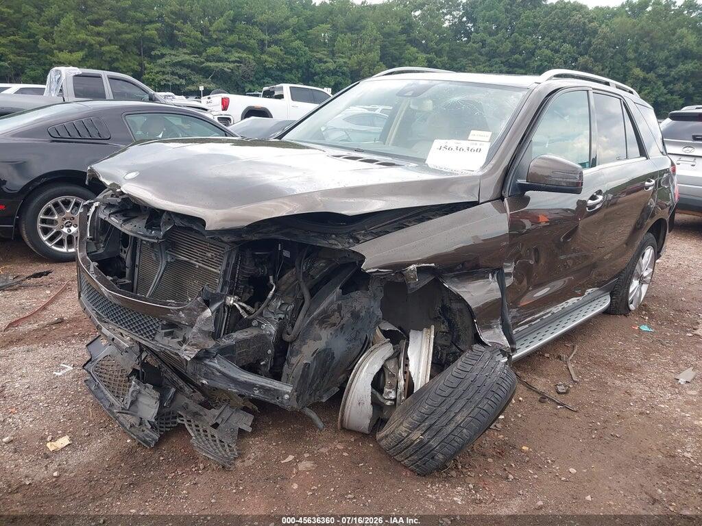 4JGDA5HB5DA171341 2013 MERCEDES-BENZ ML 350 photo no. 2