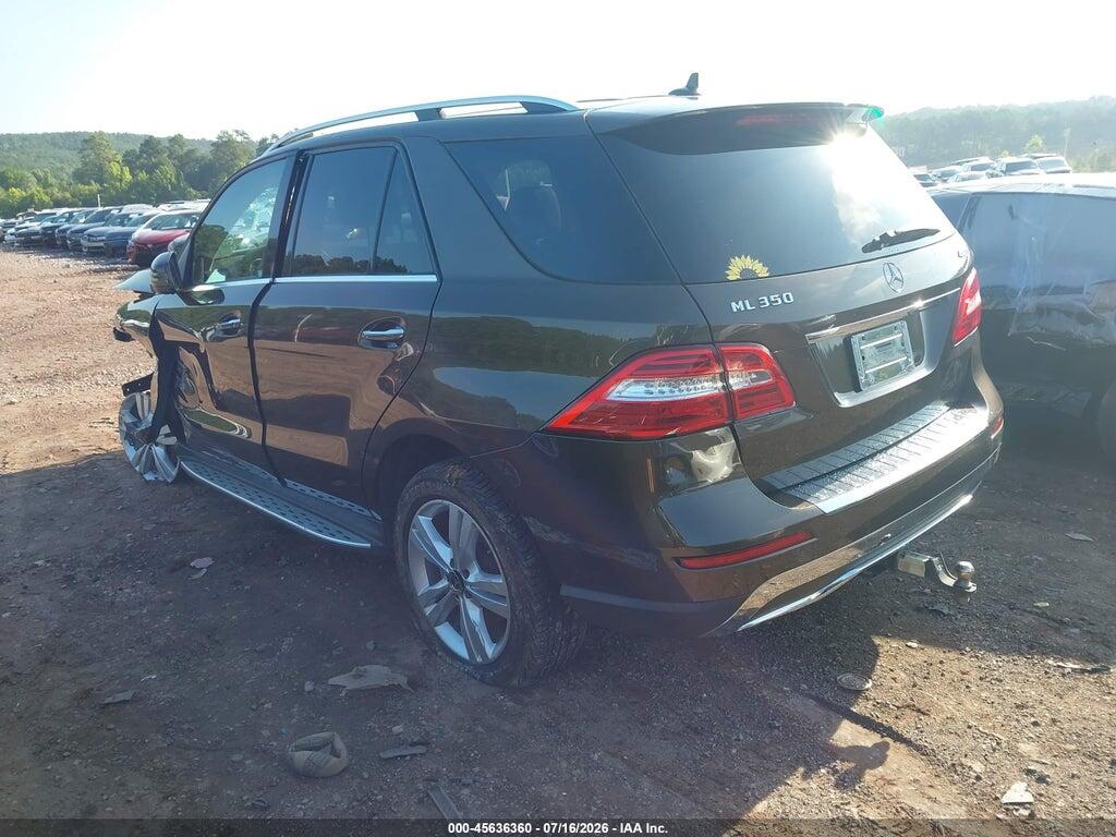 4JGDA5HB5DA171341 2013 MERCEDES-BENZ ML 350 photo no. 3