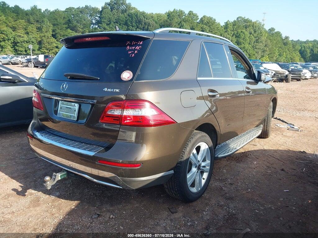 4JGDA5HB5DA171341 2013 MERCEDES-BENZ ML 350 photo no. 4