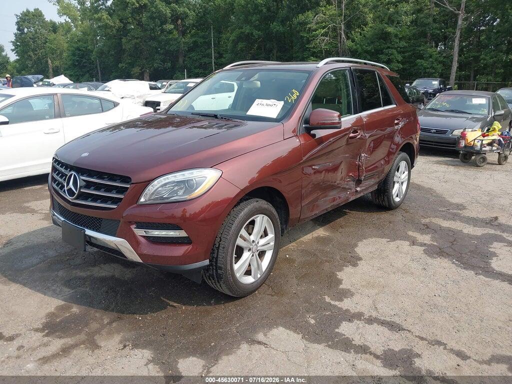 4JGDA5HB4DA139609 2013 MERCEDES-BENZ ML 350 photo no. 2