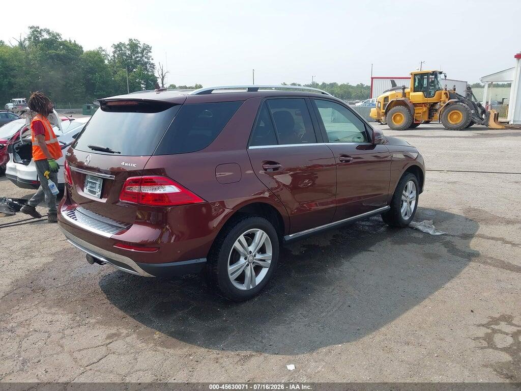 4JGDA5HB4DA139609 2013 MERCEDES-BENZ ML 350 photo no. 4