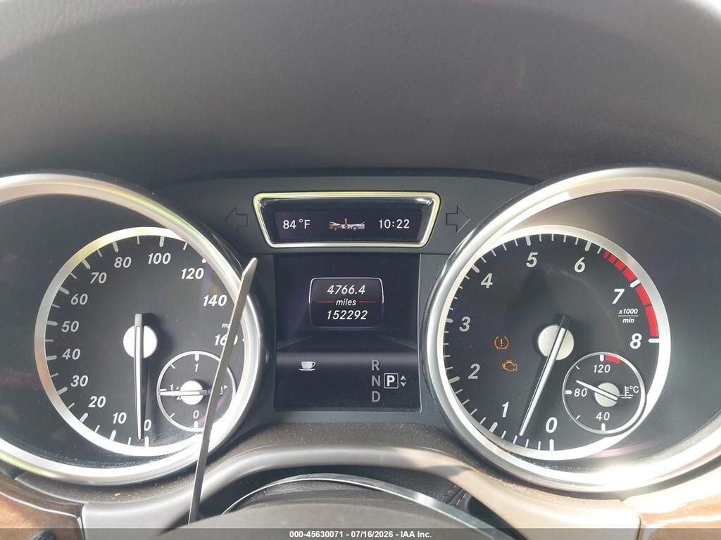 4JGDA5HB4DA139609 2013 MERCEDES-BENZ ML 350 photo no. 7