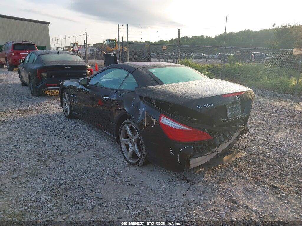 WDDJK7DA3DF000805 2013 MERCEDES-BENZ SL 550 photo no. 3