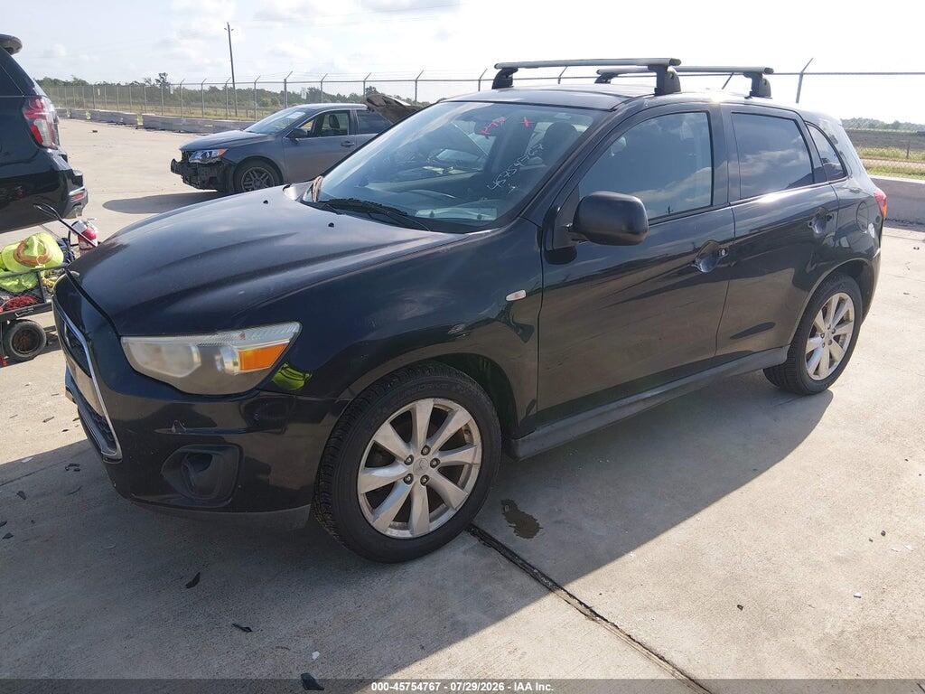 4A4AP3AU9DE013981 2013 MITSUBISHI OUTLANDER SPORT photo no. 2