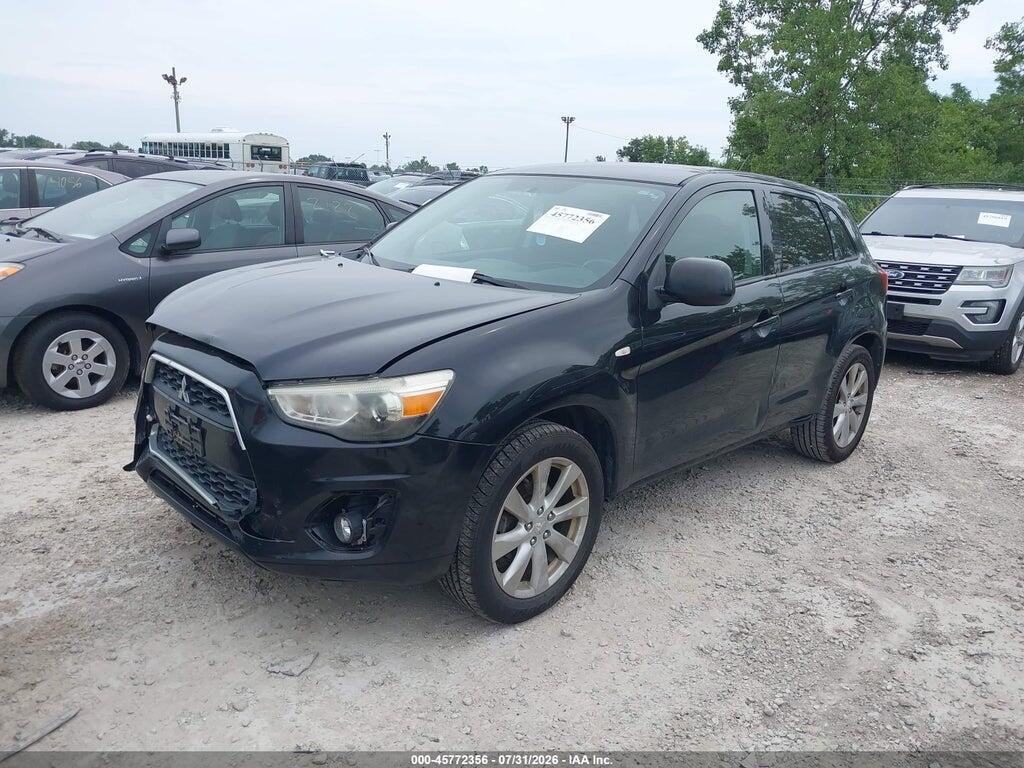 4A4AP3AU1DE021976 2013 MITSUBISHI OUTLANDER SPORT photo no. 2