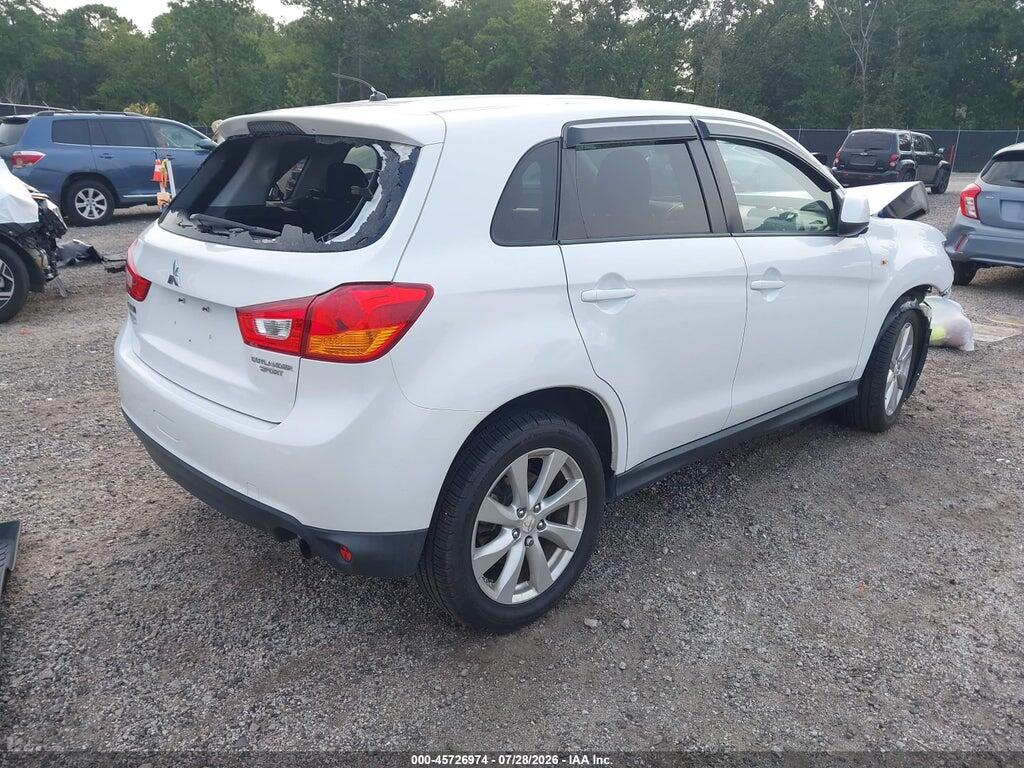 4A4AP3AU9DE010613 2013 MITSUBISHI OUTLANDER SPORT photo no. 4