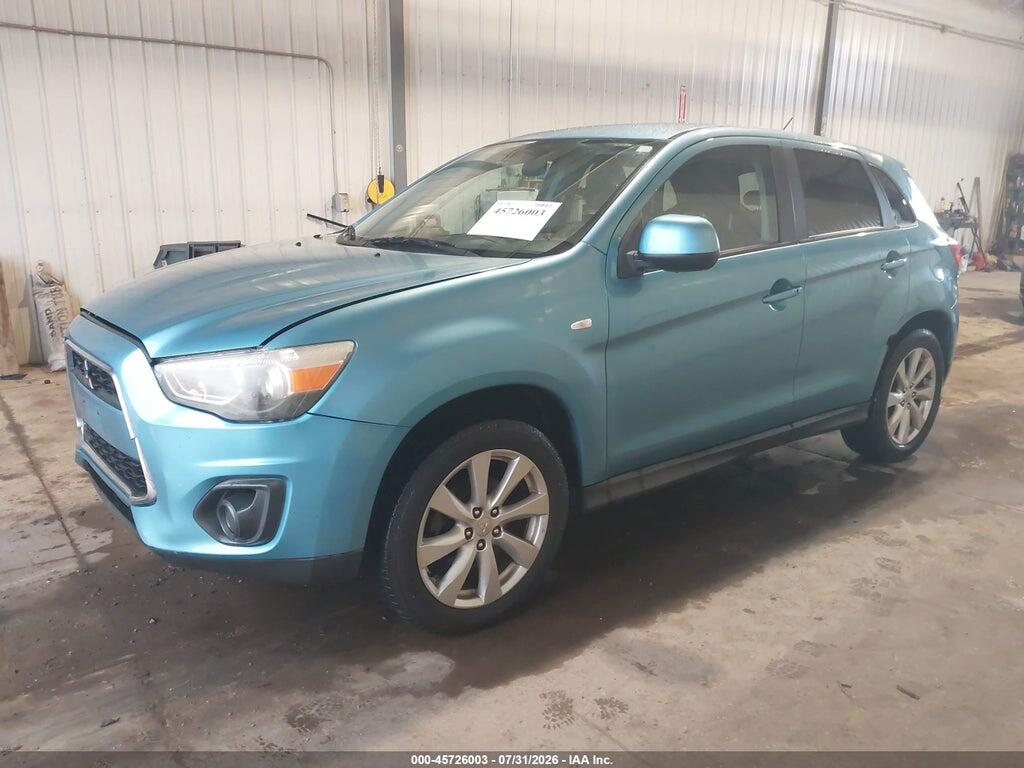 4A4AP3AU3DE002488 2013 MITSUBISHI OUTLANDER SPORT photo no. 2
