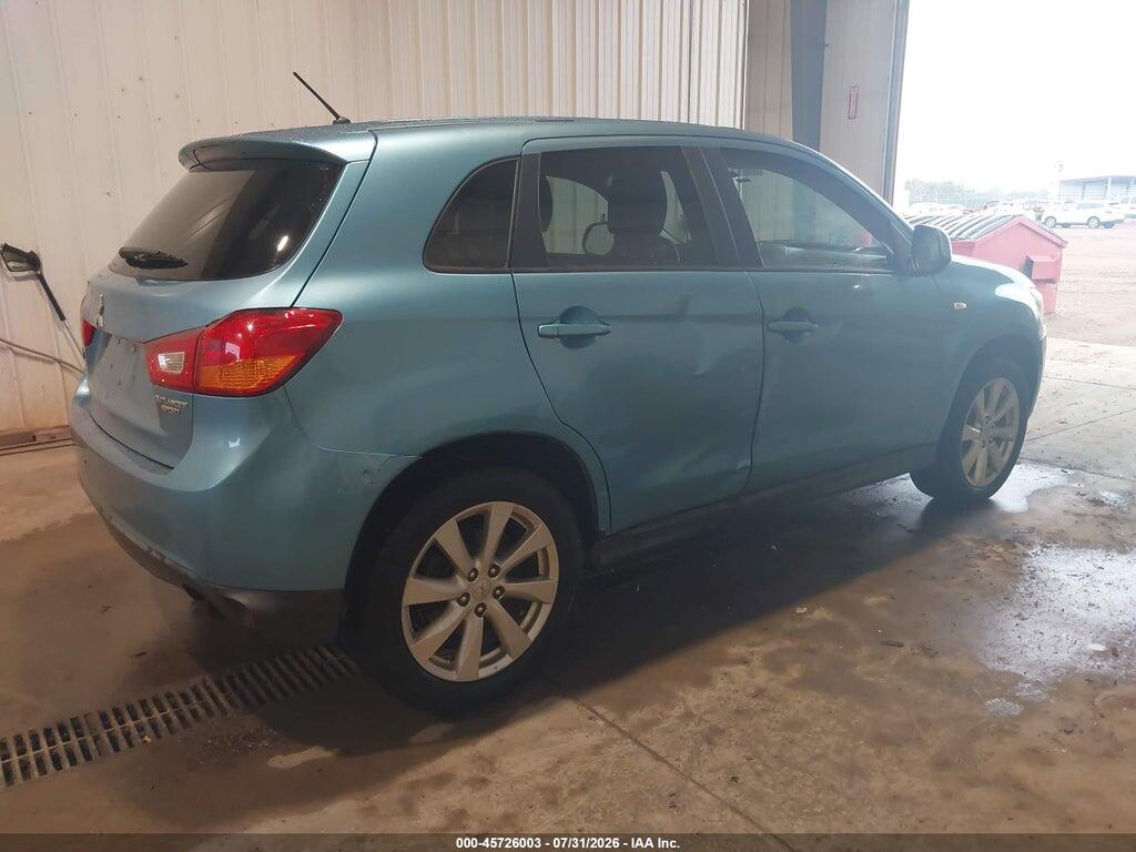 4A4AP3AU3DE002488 2013 MITSUBISHI OUTLANDER SPORT photo no. 4