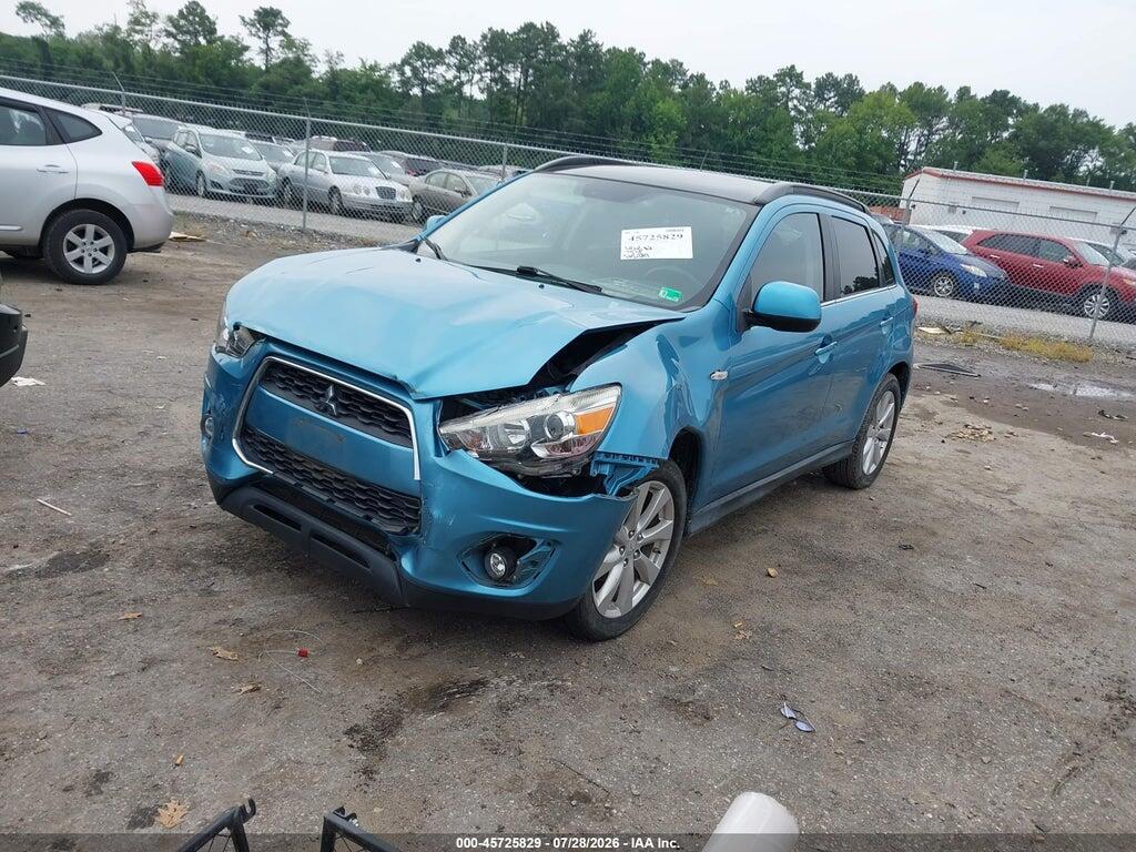 4A4AR4AUXDE009714 2013 MITSUBISHI OUTLANDER SPORT photo no. 2