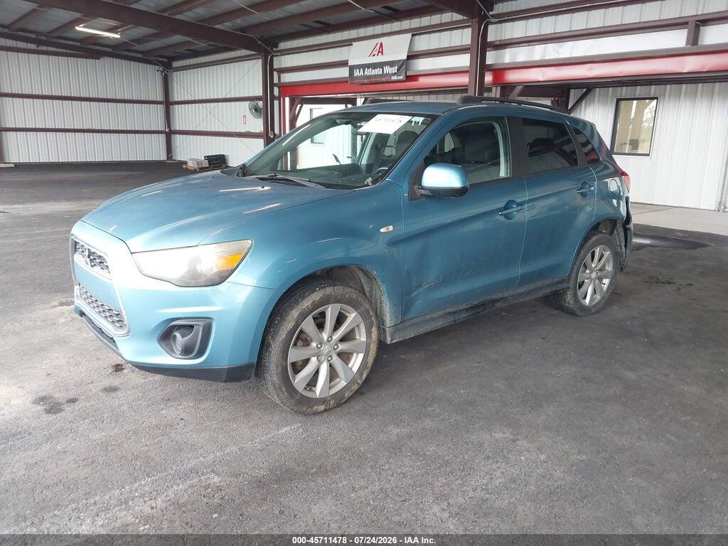 4A4AP3AU4DE008896 2013 MITSUBISHI OUTLANDER SPORT photo no. 2