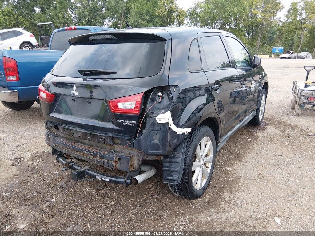 4A4AP3AU0DE011150 2013 MITSUBISHI OUTLANDER SPORT photo no. 4