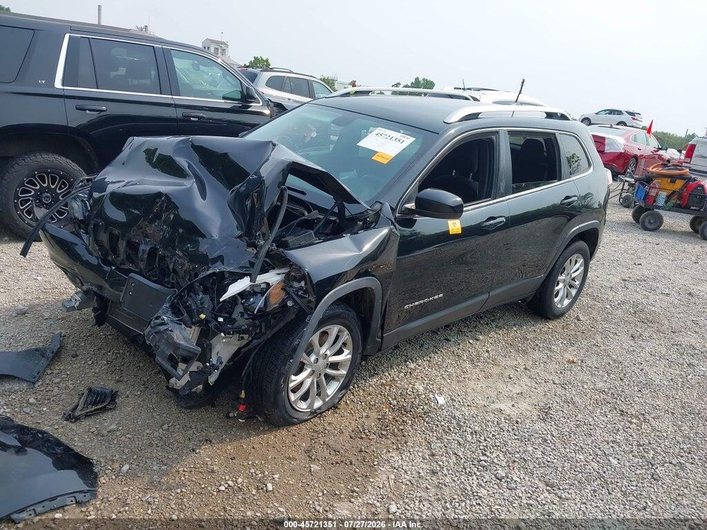 1C4PJLCB9KD296982 2019 JEEP CHEROKEE photo no. 2